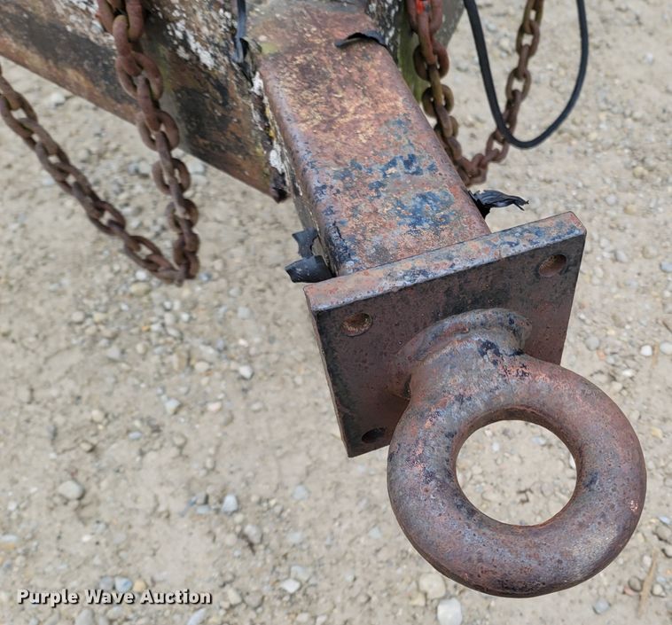 image for item LN9768 1985 Shop built  reel trailer