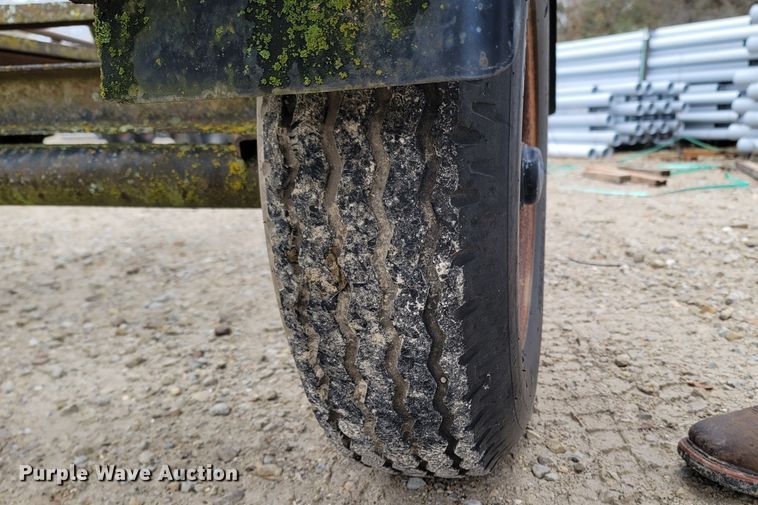 image for item LN9768 1985 Shop built  reel trailer