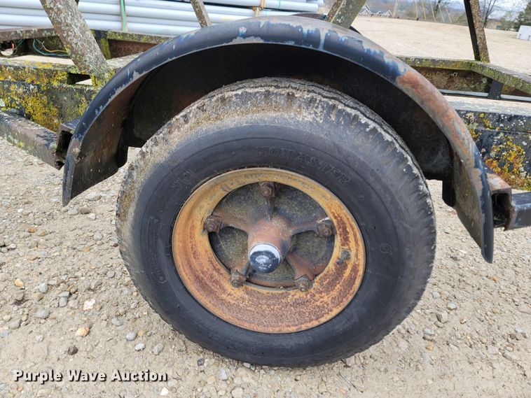 image for item LN9768 1985 Shop built  reel trailer