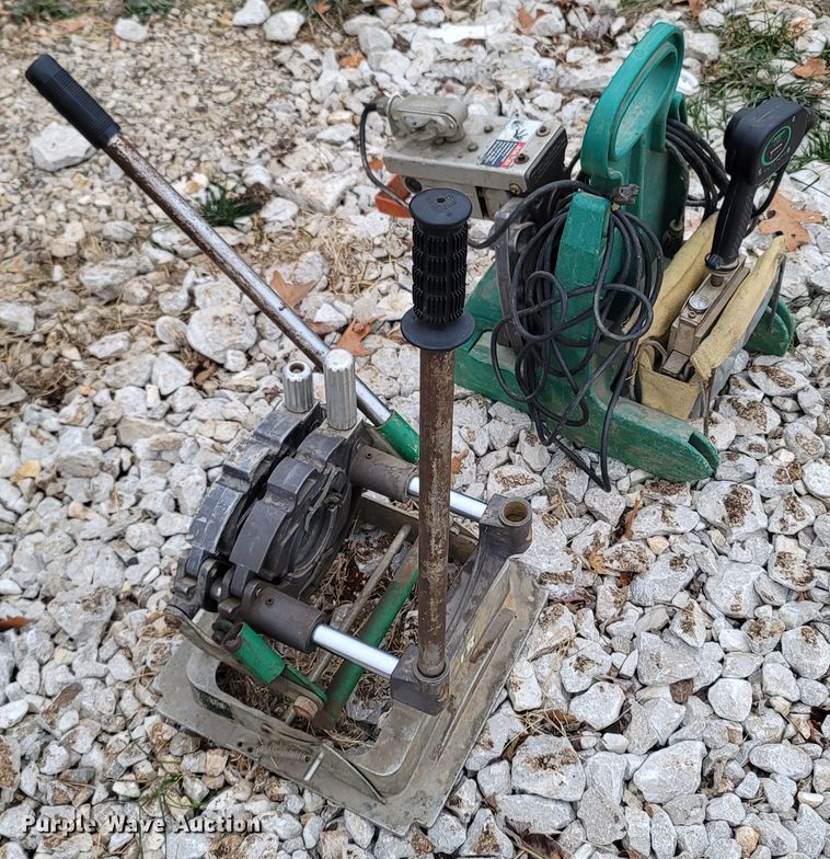 image for item LN9773 McElroy 14 Pitbull  pipe fusion machine