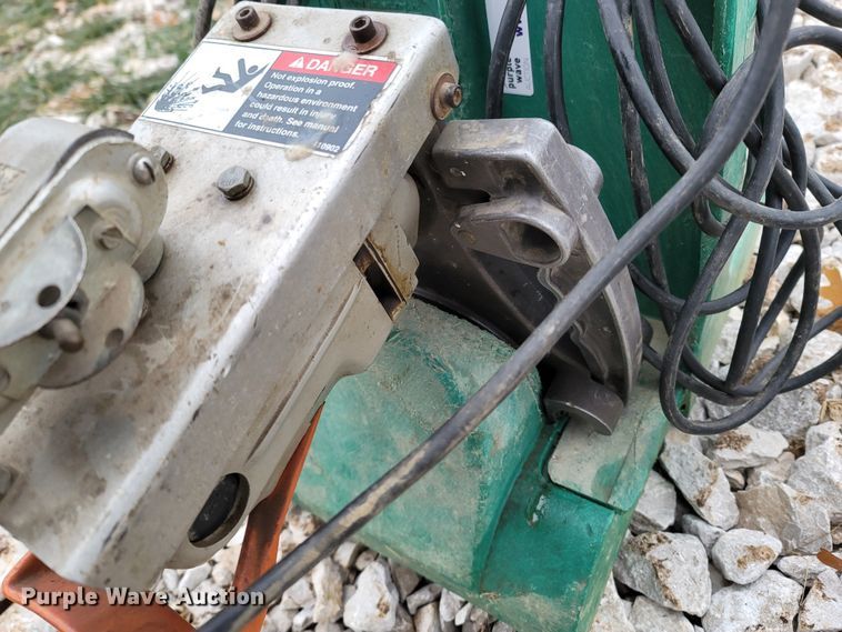 image for item LN9773 McElroy 14 Pitbull  pipe fusion machine