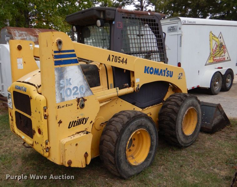 image for item LS9900 2007 Komatsu SK1020  skid steer loader