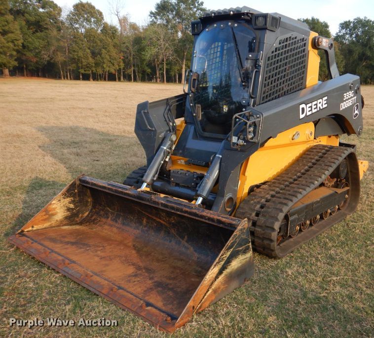image for item LS9927 2018 John Deere 333G  tracked skid steer loader