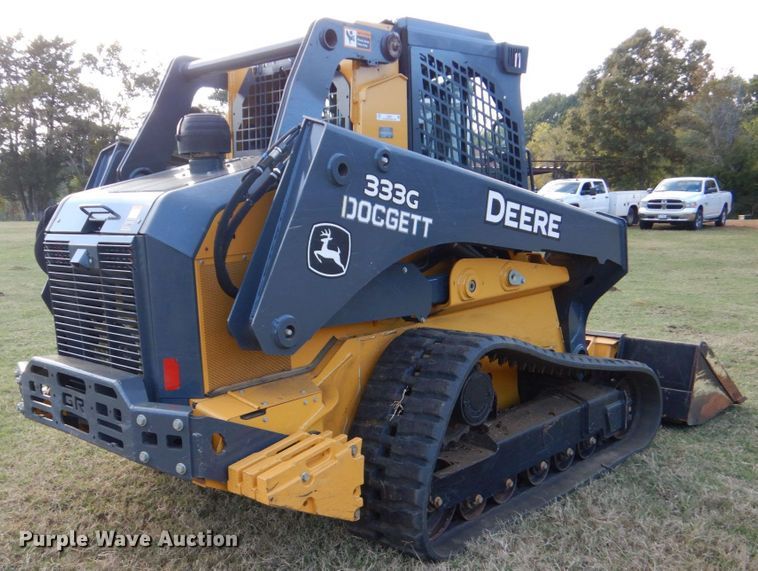 image for item LS9927 2018 John Deere 333G  tracked skid steer loader