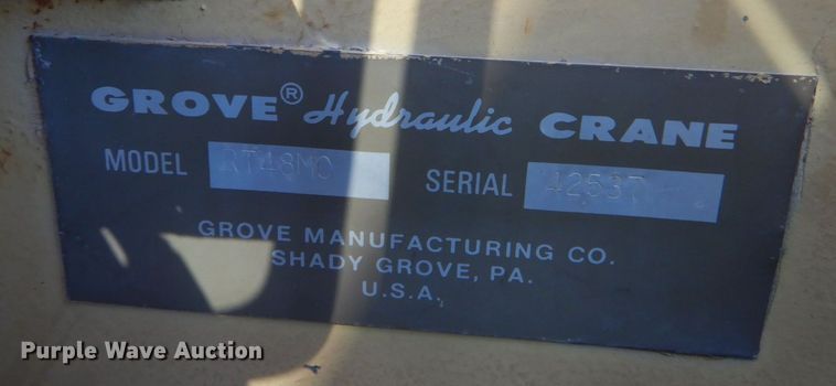 image for item LS9938 1980 Grove RT-48MC  crane