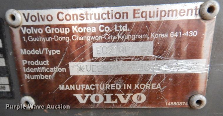 image for item LS9944 Volvo EC210C L  excavator