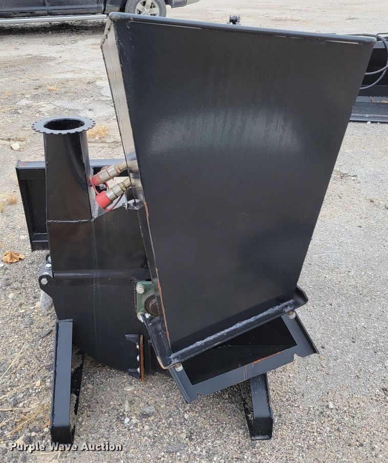 image for item LY9800 2021 Mower King SSBX42S  skid steer wood chipper