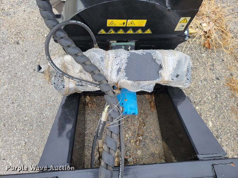 image for item LY9800 2021 Mower King SSBX42S  skid steer wood chipper