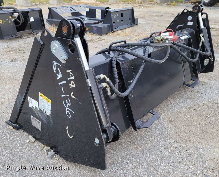 image for item LY9801 2021 Top Cat 41N1BCT  74"W four-in-one skid steer bucket