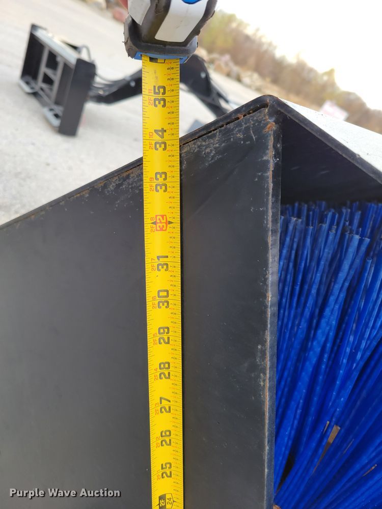 image for item LY9802 76" W skid steer broom