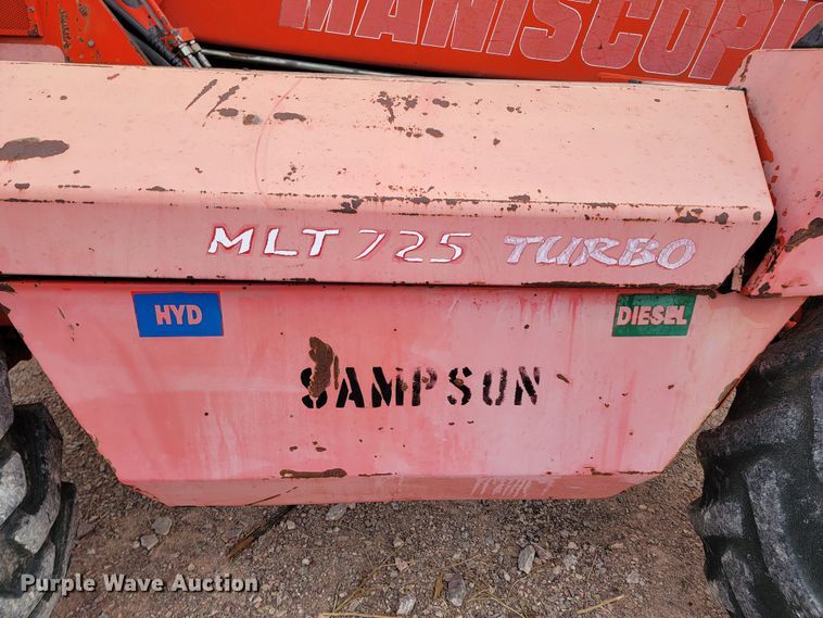 image for item ME9569 1994 Manitou MLT725  telehandler