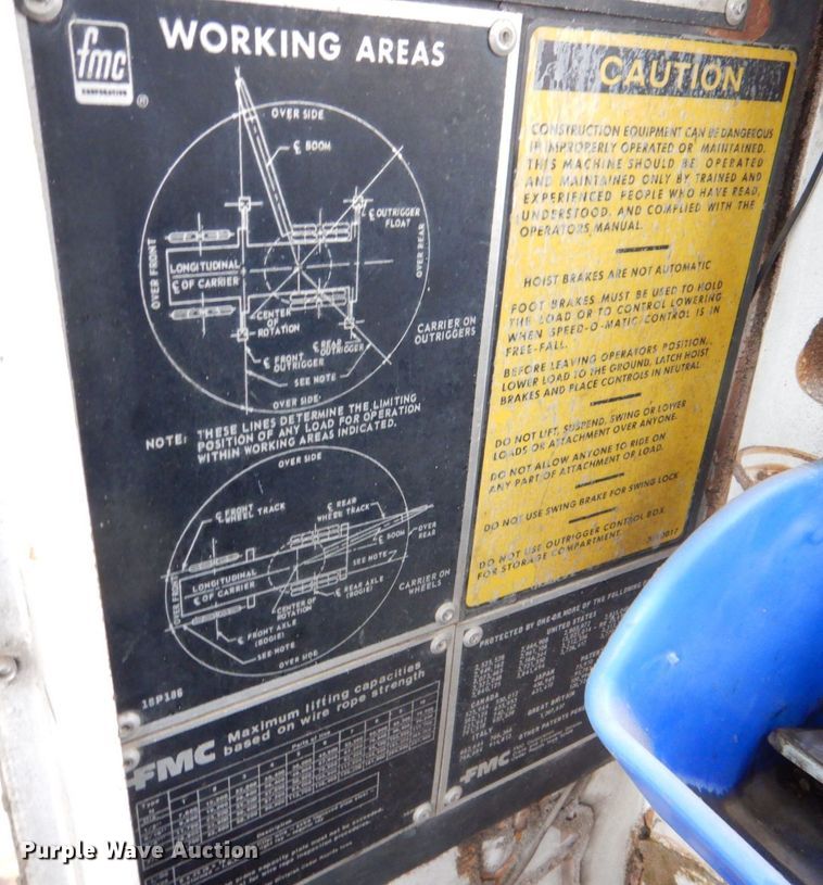 image for item MJ9843 1979 Link Belt HTC-50  crane