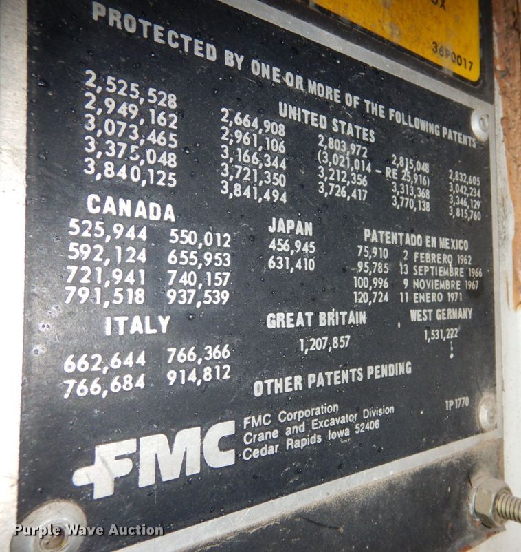 image for item MJ9843 1979 Link Belt HTC-50  crane