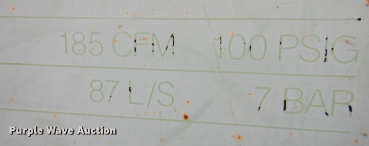 image for item MJ9852 Sullair 185DPQJD  air compressor