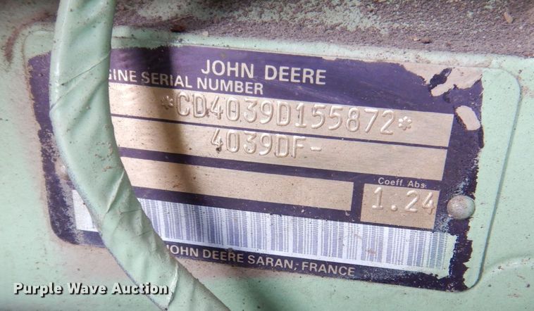 image for item MJ9852 Sullair 185DPQJD  air compressor