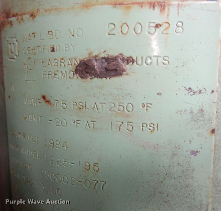 image for item MJ9852 Sullair 185DPQJD  air compressor