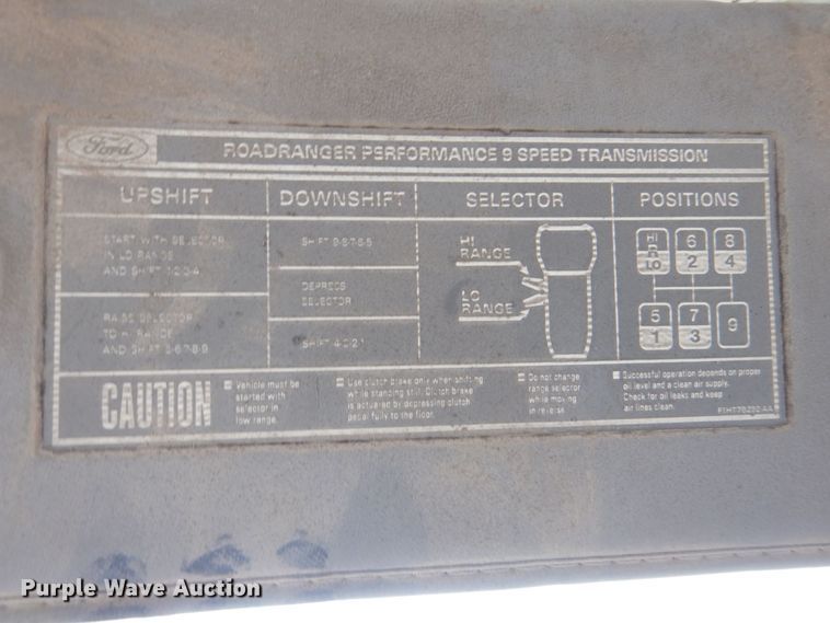 image for item MJ9853 1989 Ford L9000  water truck