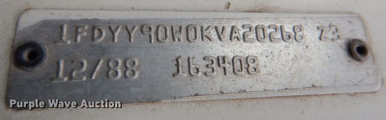 image for item MJ9853 1989 Ford L9000  water truck