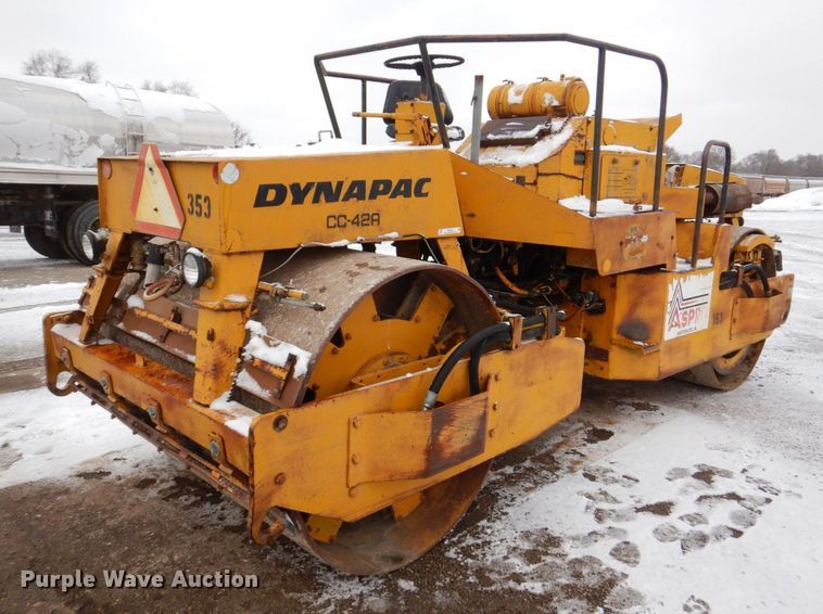 image for item MJ9855 1979 Dynapac CC-42A  double drum vibratory roller