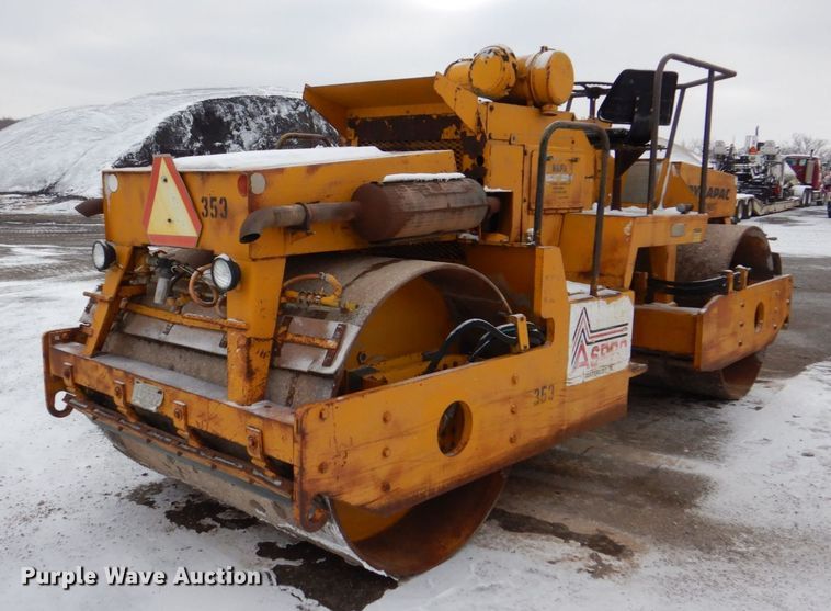 image for item MJ9855 1979 Dynapac CC-42A  double drum vibratory roller