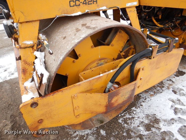 image for item MJ9855 1979 Dynapac CC-42A  double drum vibratory roller