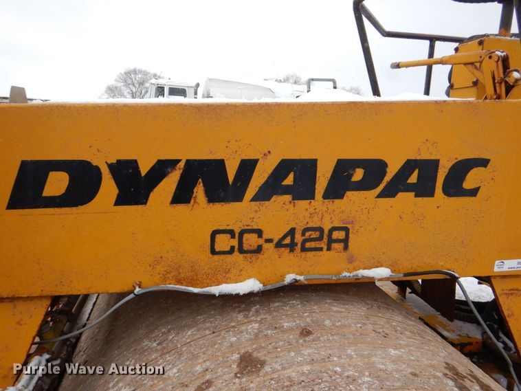 image for item MJ9855 1979 Dynapac CC-42A  double drum vibratory roller