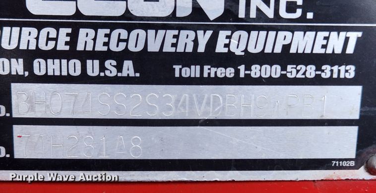 image for item MK9526 Fecon BH074SS  skid steer mulcher