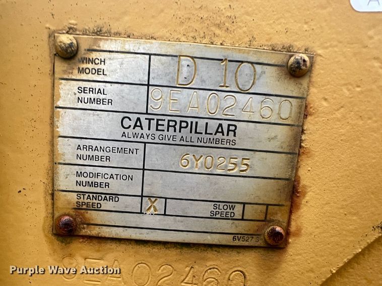 image for item MK9637 Caterpillar  winch