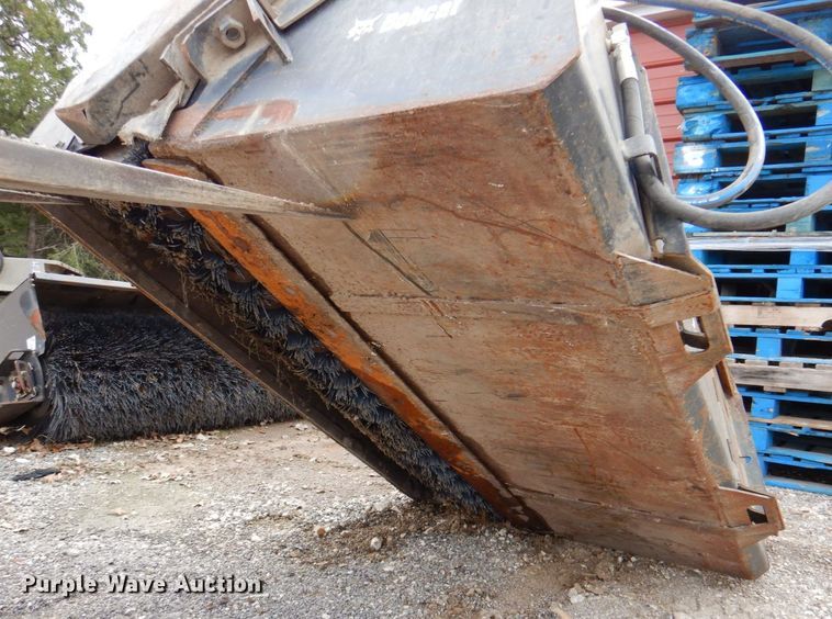 image for item MK9749 2016 Bobcat 72 Sweeper  skid steer sweeper