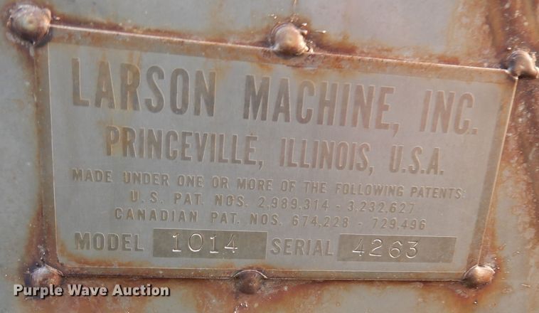 image for item MR9632 Larson 1014  salt spreader bed