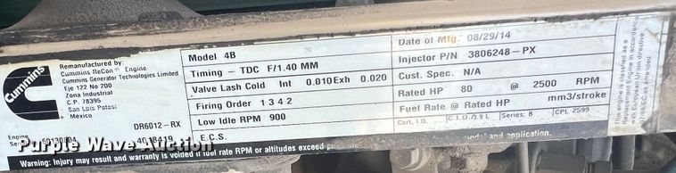image for item MS9021 2006 Astec RT660  trencher