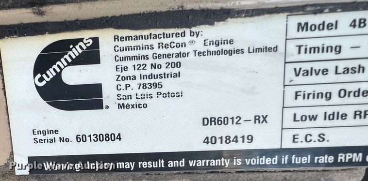 image for item MS9021 2006 Astec RT660  trencher