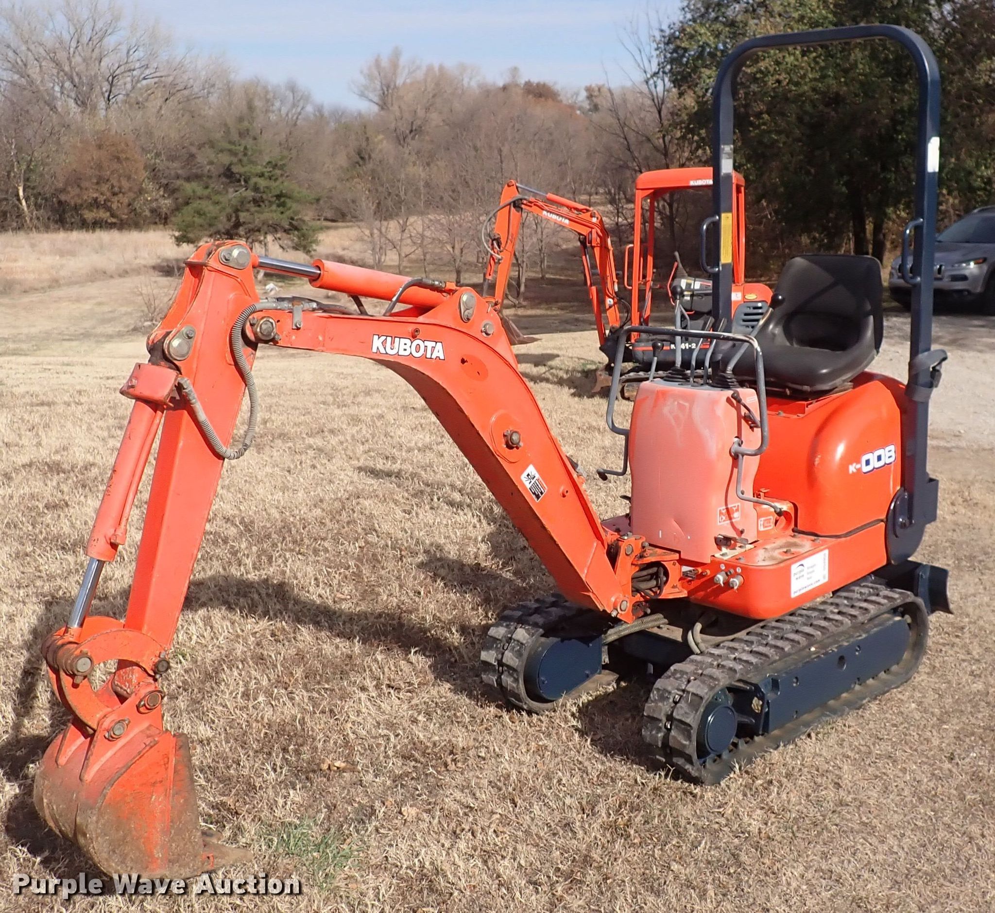 KUBOTA K008-3 And U10-3 Mini Excavator Operator Manual, Reprinted Oct 15, Comb Bound
