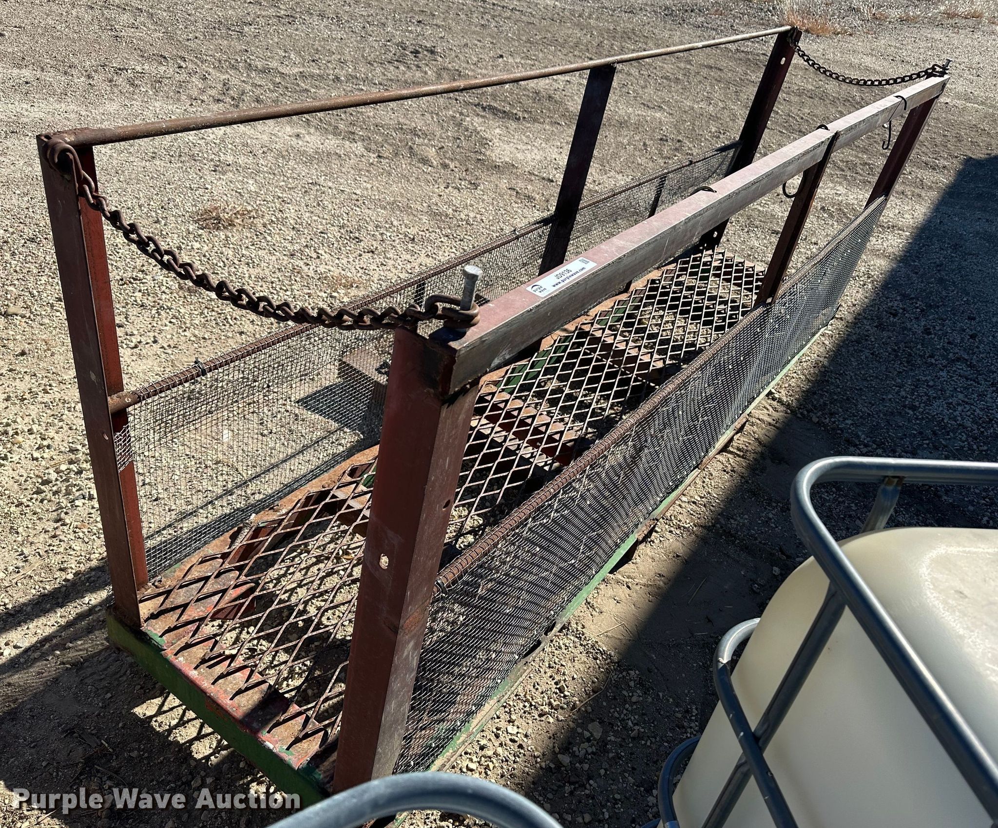 Shop built man basket in Quinter, KS Item JD9136 sold Purple Wave