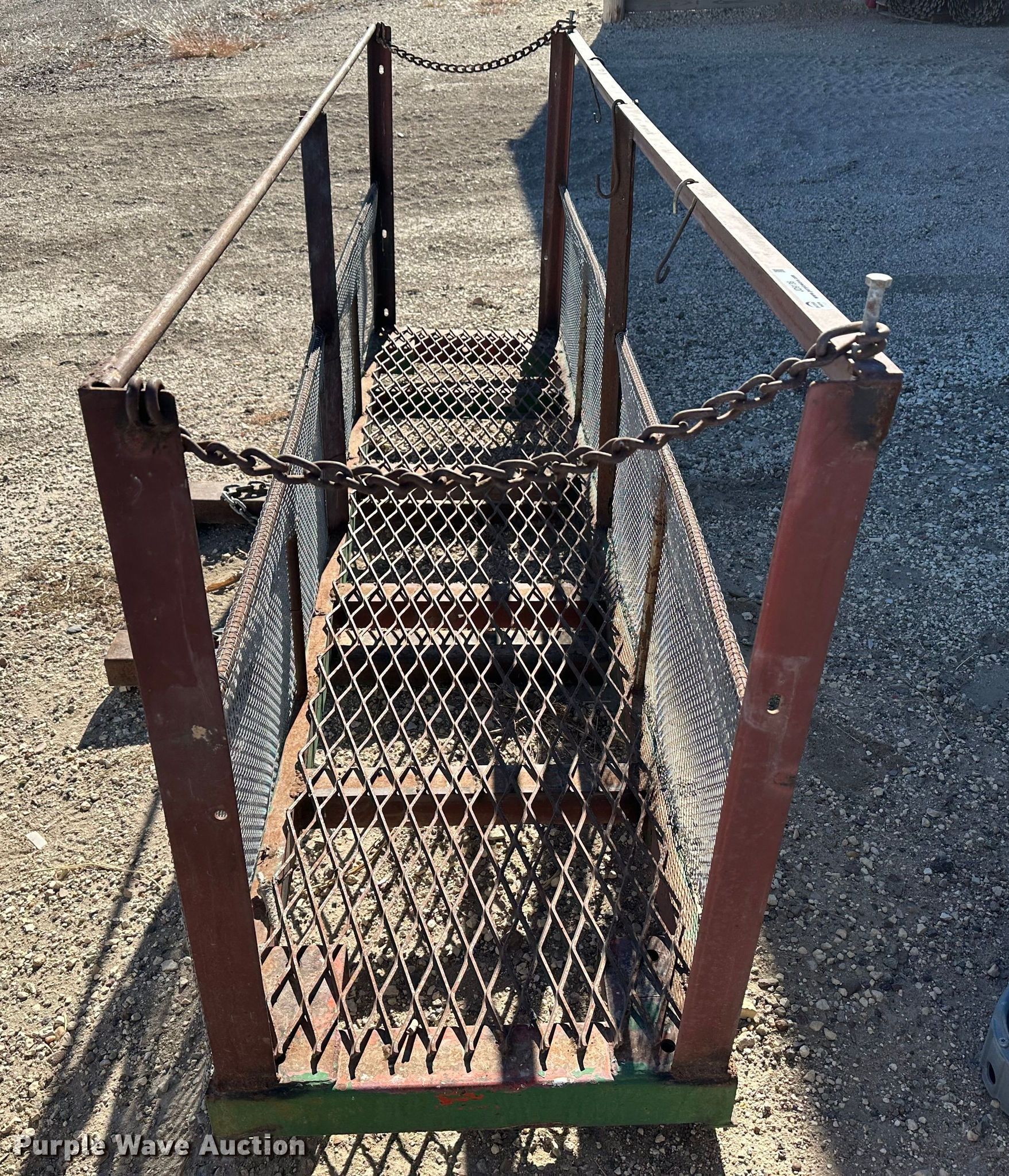 Shop built man basket in Quinter, KS Item JD9136 sold Purple Wave