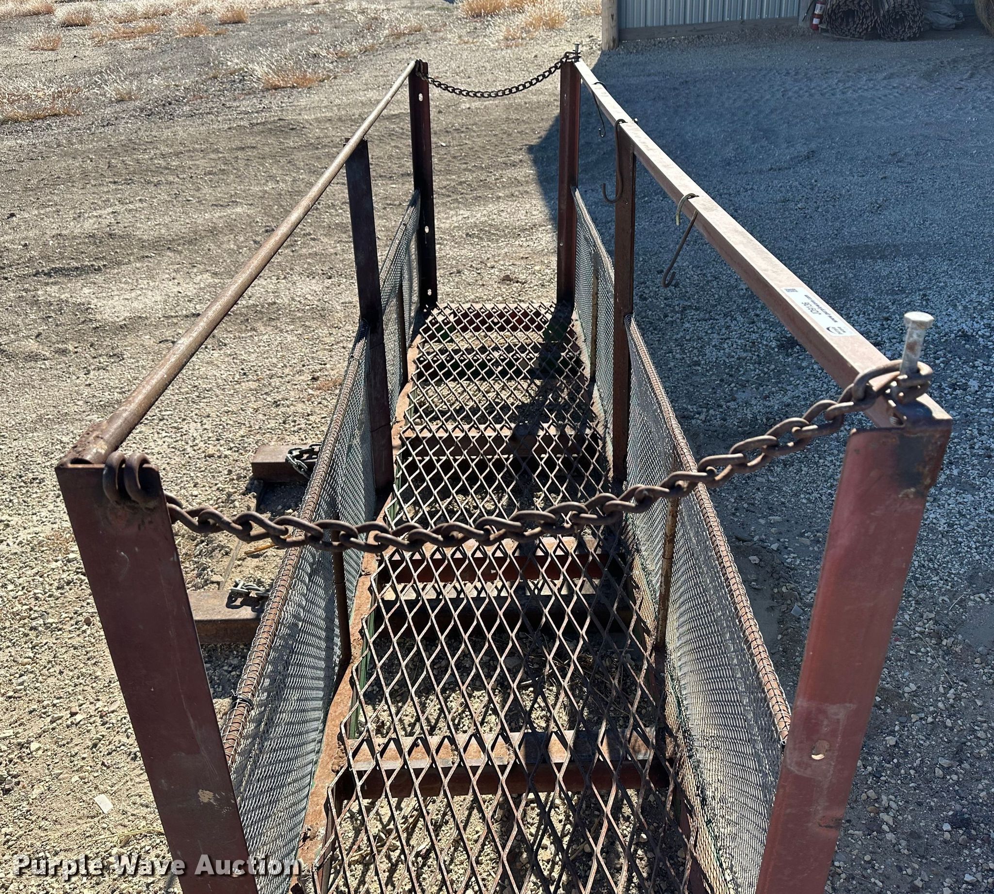 Shop built man basket in Quinter, KS Item JD9136 sold Purple Wave