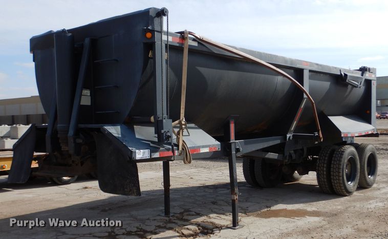image for item DK0990 1999 Clement RKHS2625  end dump trailer