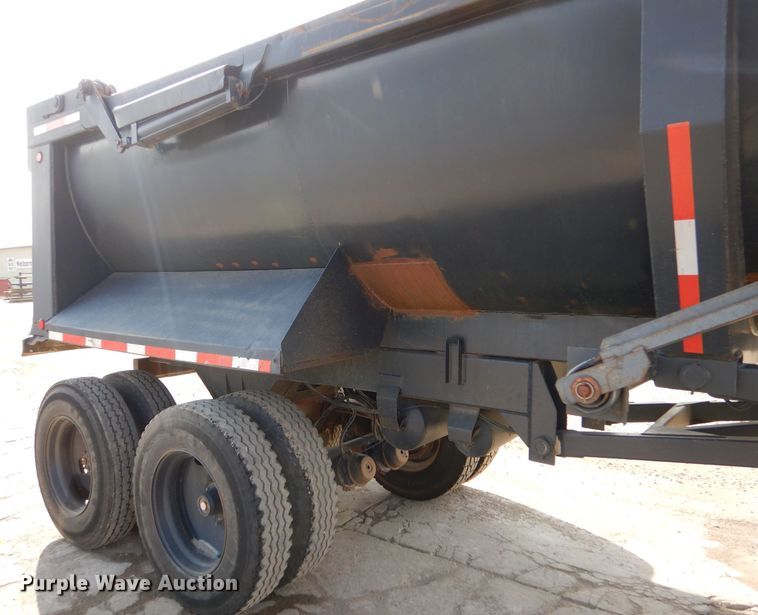 image for item DK0990 1999 Clement RKHS2625  end dump trailer