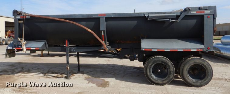 image for item DK0990 1999 Clement RKHS2625  end dump trailer