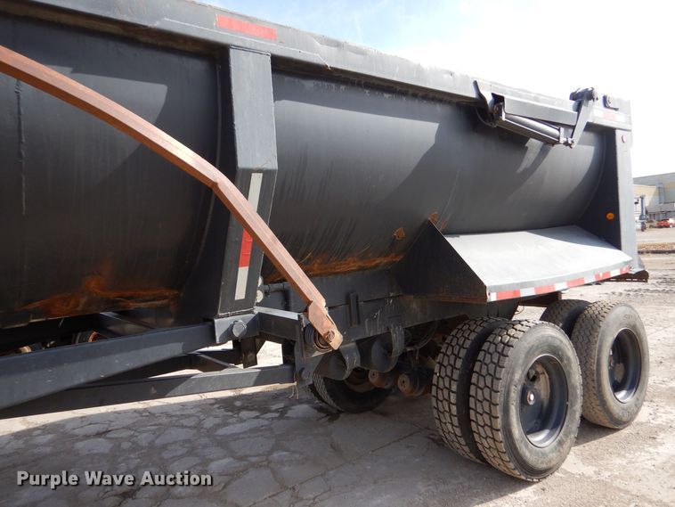 image for item DK0990 1999 Clement RKHS2625  end dump trailer
