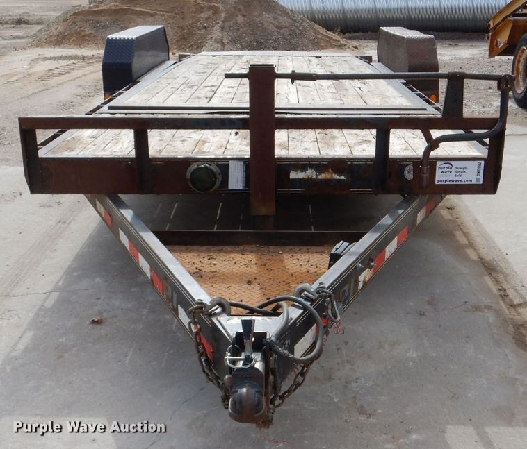 image for item DK0992 2012 PJ  tilt deck equipment trailer