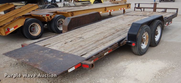 image for item DK0992 2012 PJ  tilt deck equipment trailer