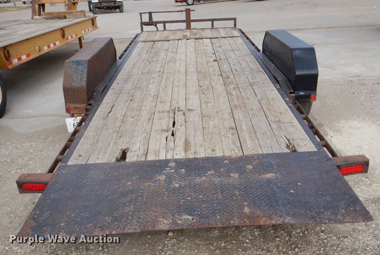 image for item DK0992 2012 PJ  tilt deck equipment trailer