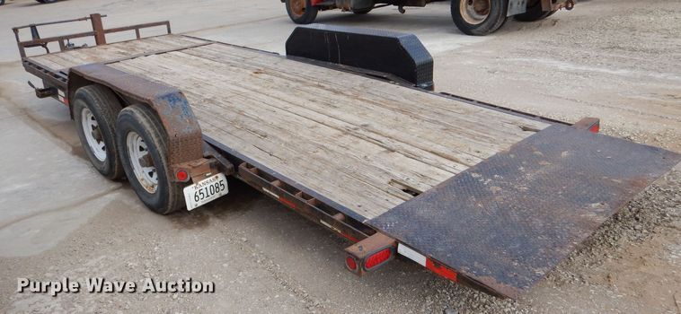 image for item DK0992 2012 PJ  tilt deck equipment trailer
