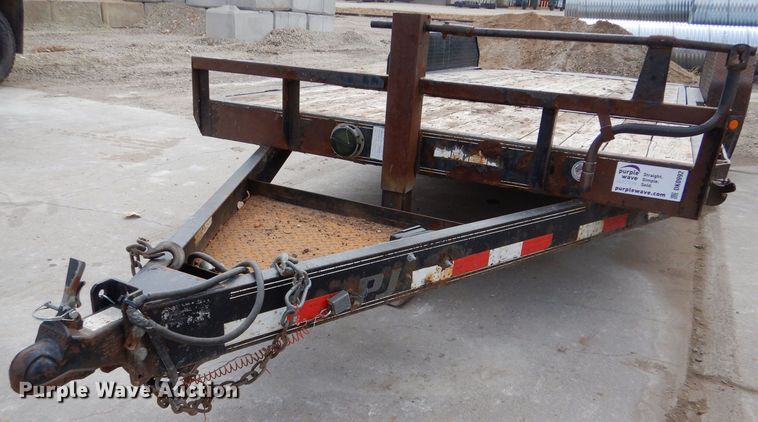 image for item DK0992 2012 PJ  tilt deck equipment trailer