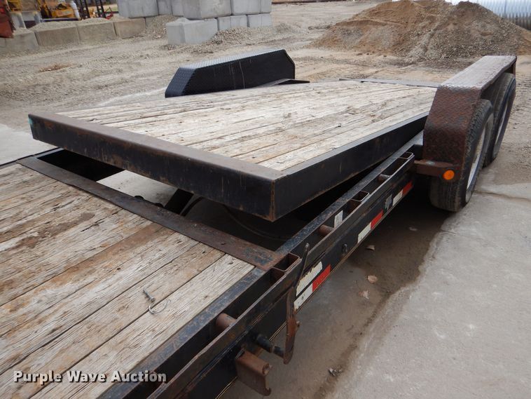 image for item DK0992 2012 PJ  tilt deck equipment trailer