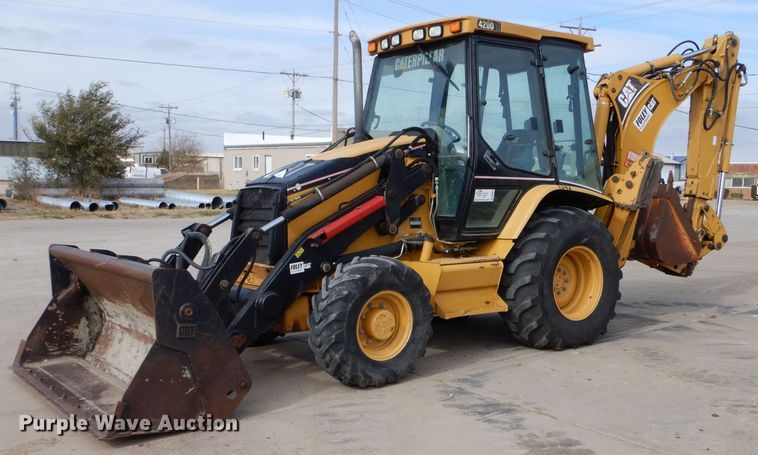 image for item DK0993 2006 Caterpillar 420D  backhoe