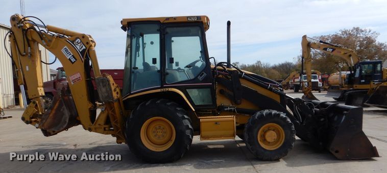 image for item DK0993 2006 Caterpillar 420D  backhoe