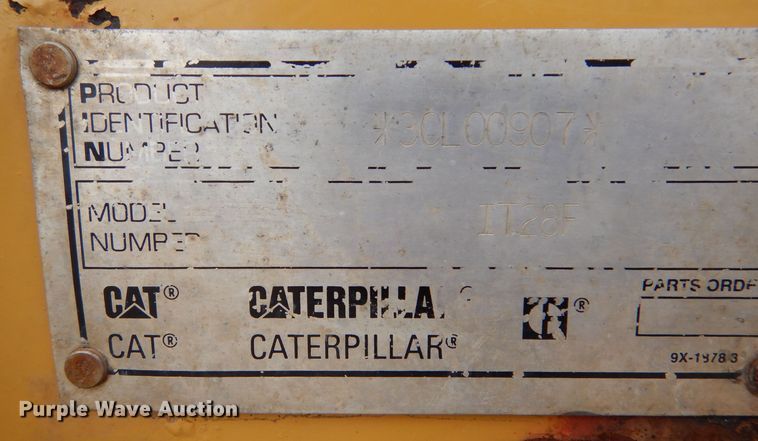image for item DK0996 1994 Caterpillar IT28F  wheel loader
