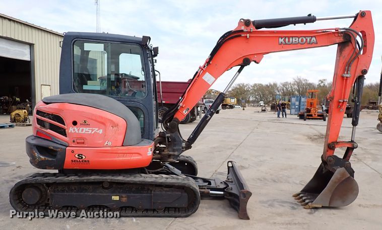 image for item DK1000 2012 Kubota KX057-4  mini excavator